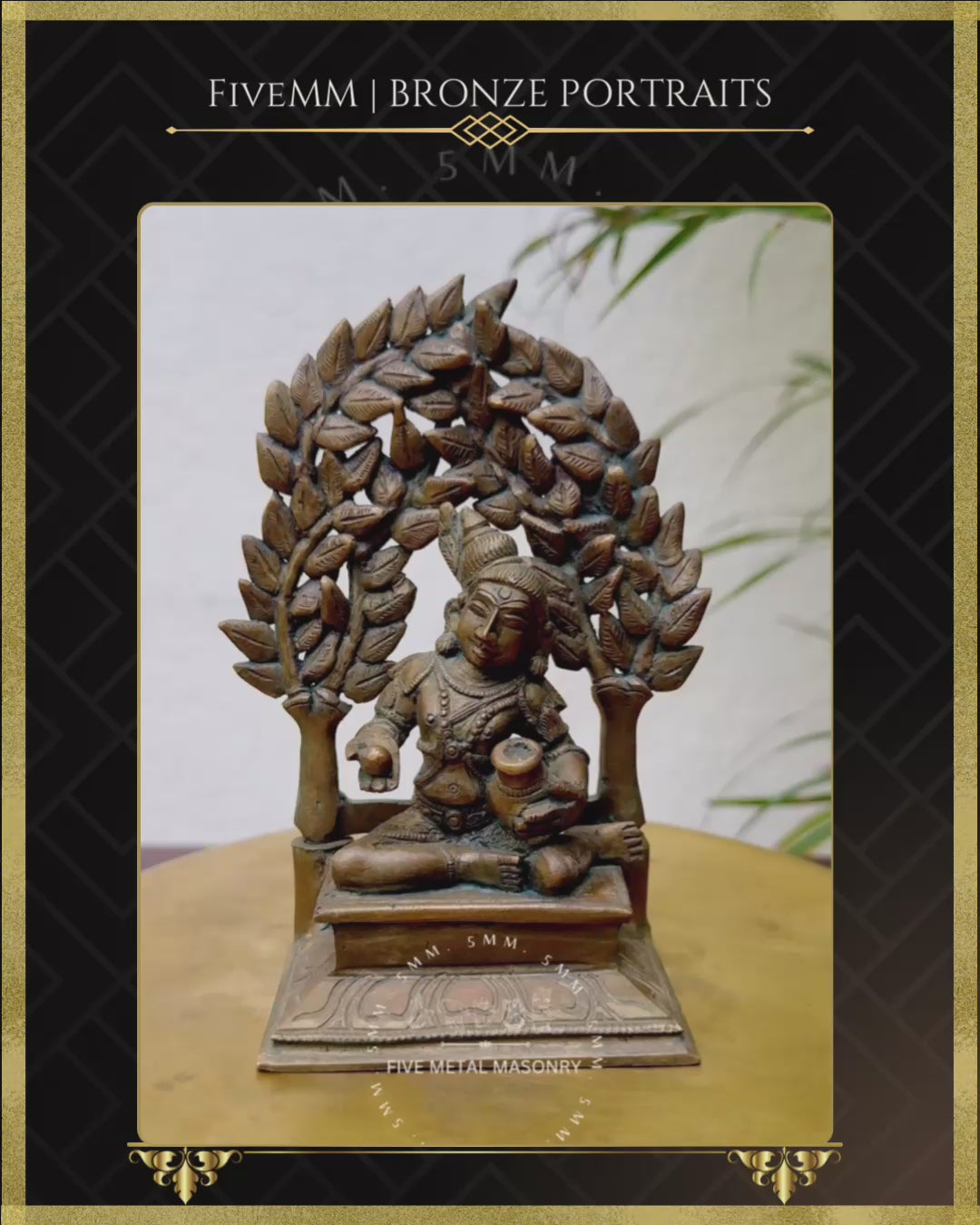 6” Bala Krishna with butter