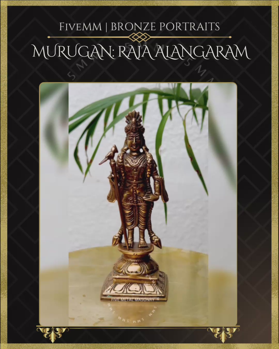 6" Raja Alangara Murugan