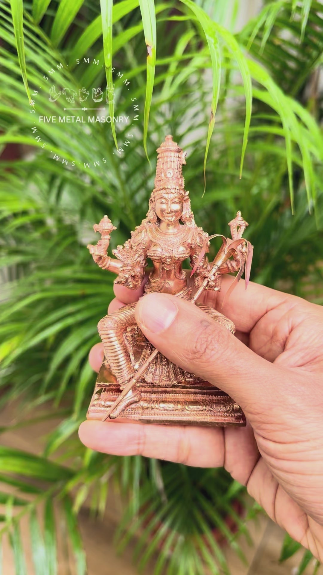 4.5" Lalitha - Copper Finish