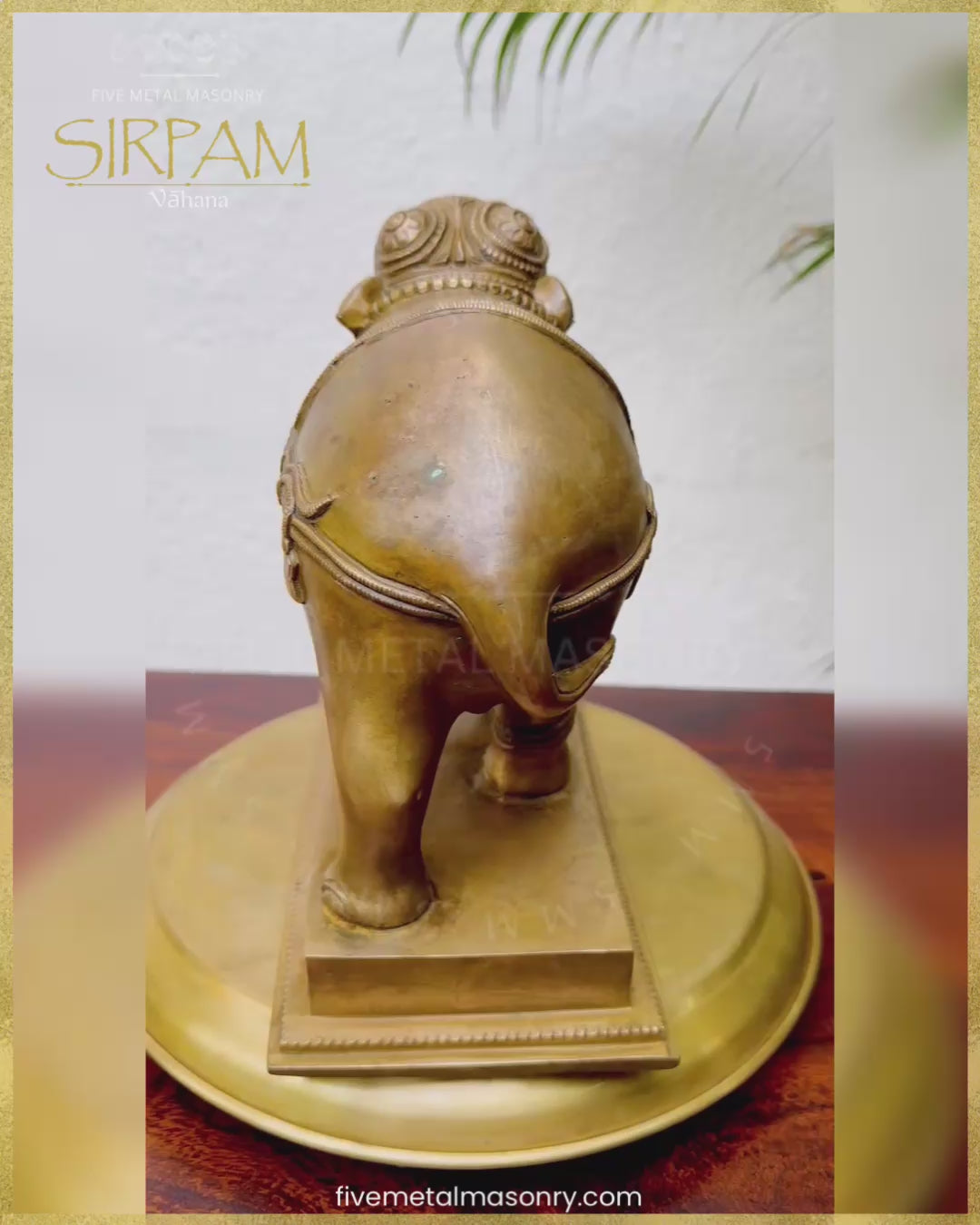 8” Gaja:Elephant - Sirpam Collection