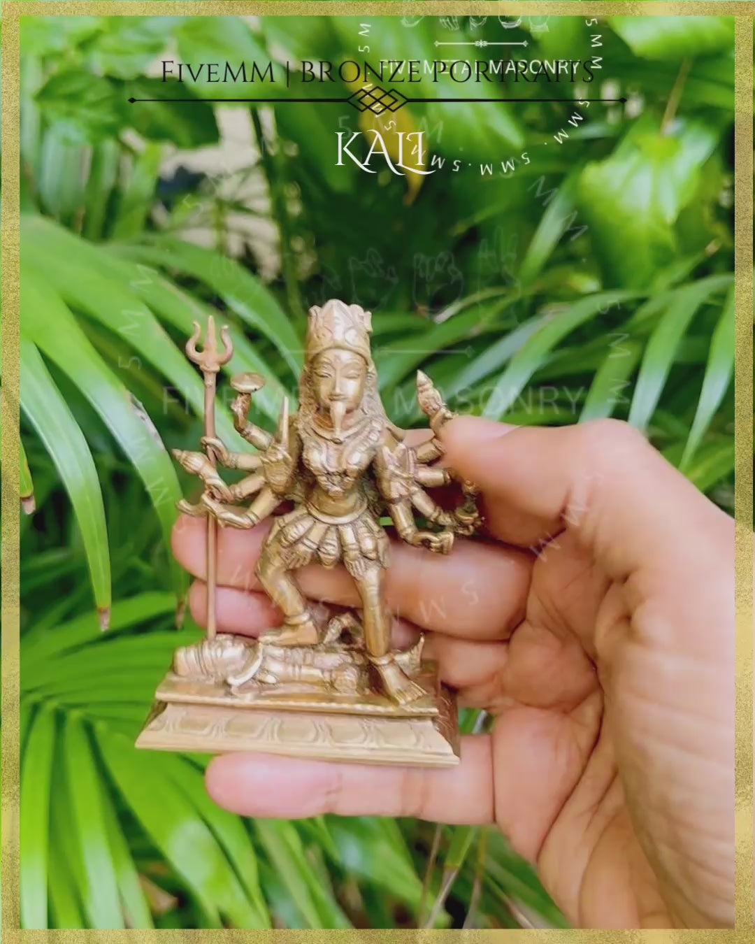 Kali - 4” | Panchaloha Bronze Icon